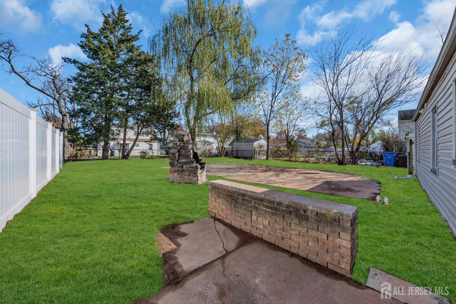 11 North Randolphville Road Piscataway, NJ 08854 - Photo 23 of 28 a view of a garden with an outdoor space