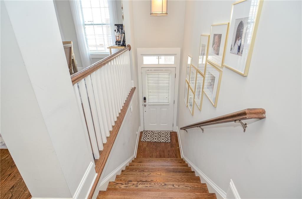 2143 Shale Lane Northwest Atlanta, GA 30318 - Photo 3 of 48 a view of an entryway with staircase
