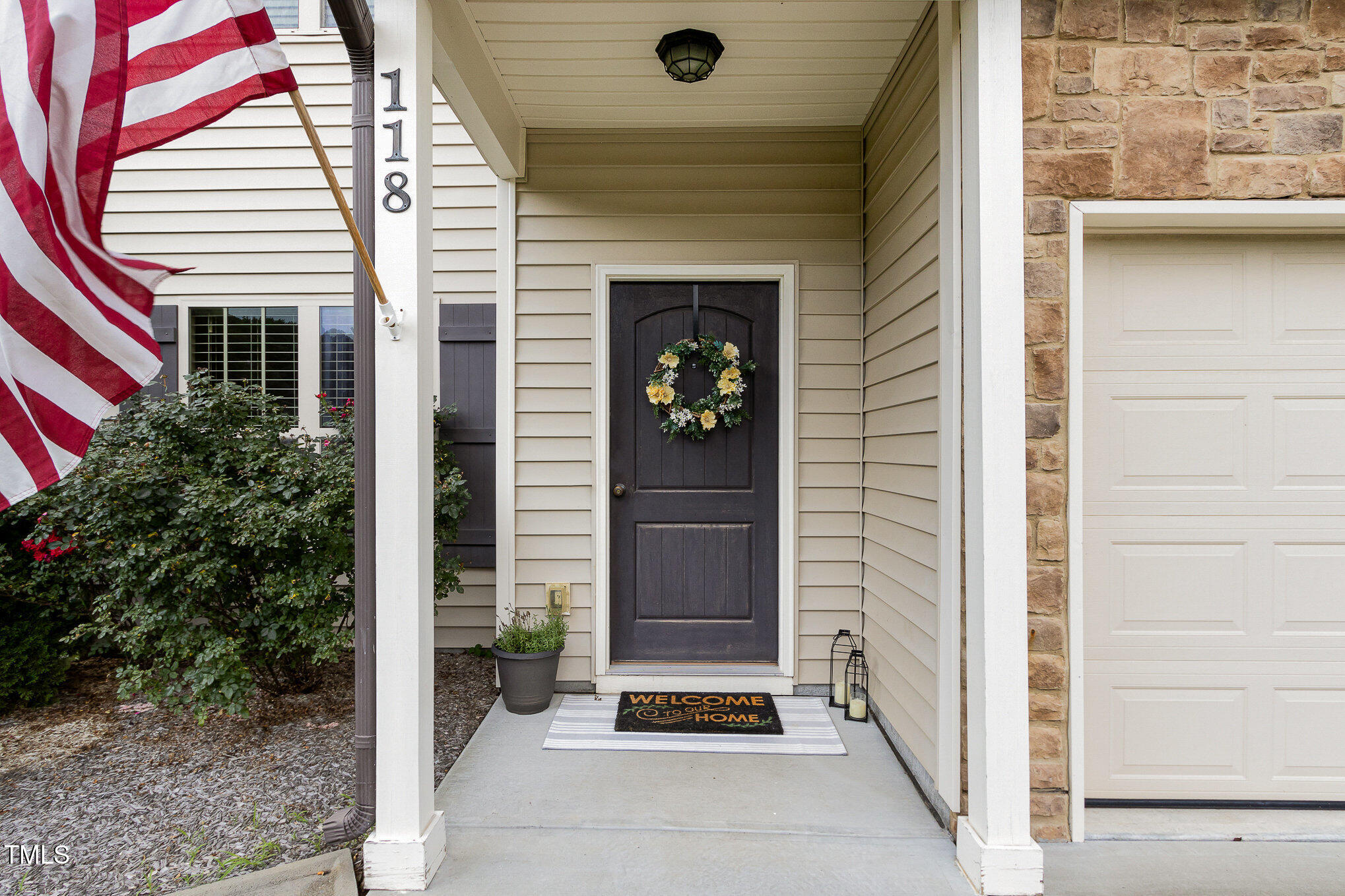 118 Truss Way Durham, NC 27704 - Photo 3 of 27 a view of a entryway door front of house