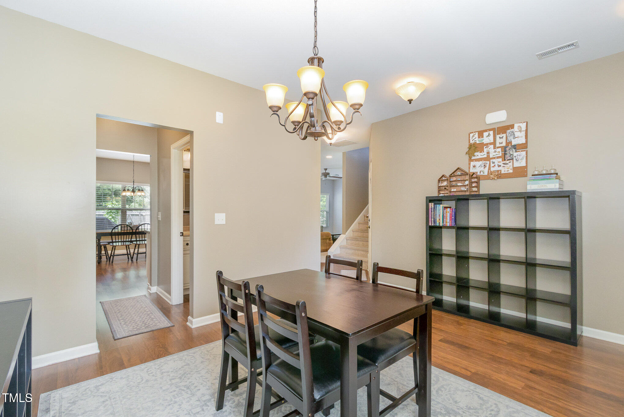 118 Truss Way Durham, NC 27704 - Photo 9 of 27 a view of a dining room with furniture and wooden floor