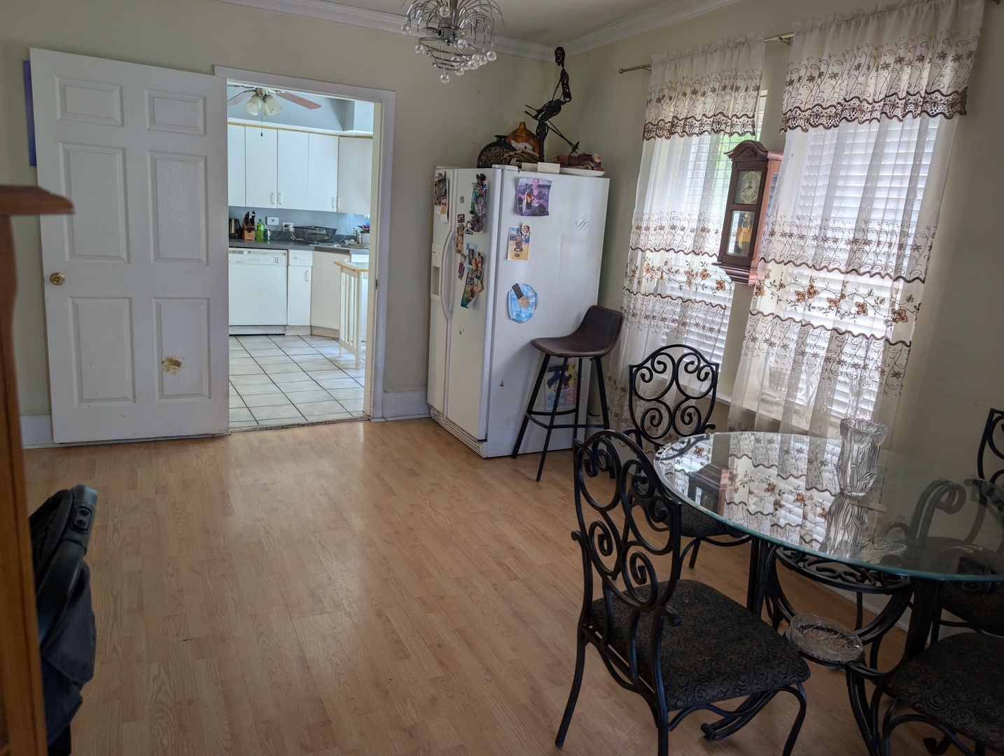 3233 South Morgan Street Chicago, IL 60608 - Photo 8 of 14 a view of a livingroom with furniture and a window