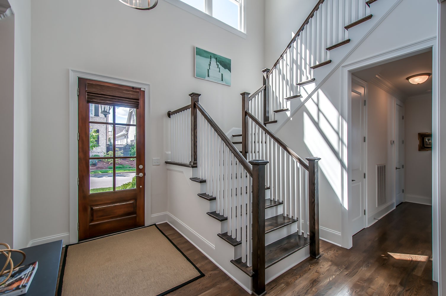 4030 General Martin Lane Franklin, TN 37064 - Photo 14 of 47 a view of an entryway with wooden floor and windows
