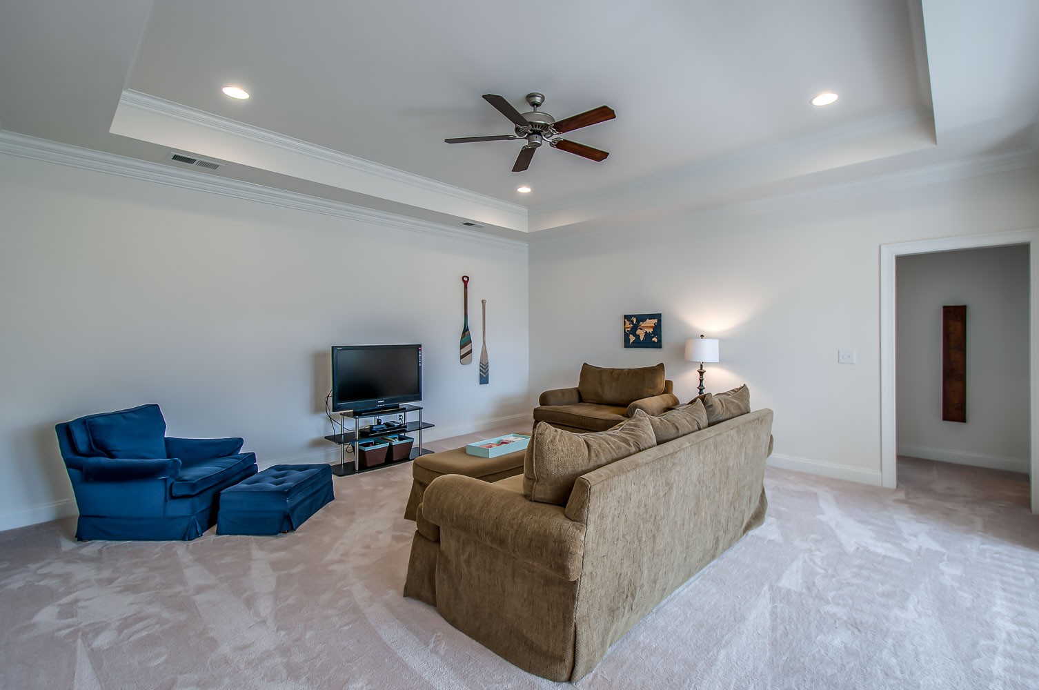 4030 General Martin Lane Franklin, TN 37064 - Photo 29 of 47 a living room with furniture and a flat screen tv