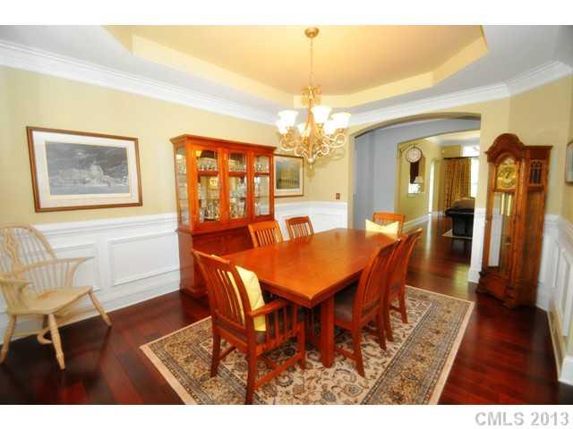 11640 Kyrene Road Charlotte, NC 28277 - Photo 12 of 16 a view of a dining room with furniture and wooden floor