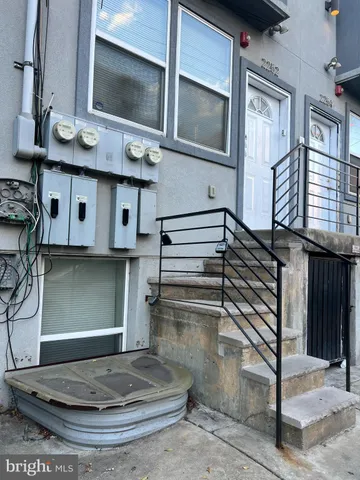 a view of a storage and utility room