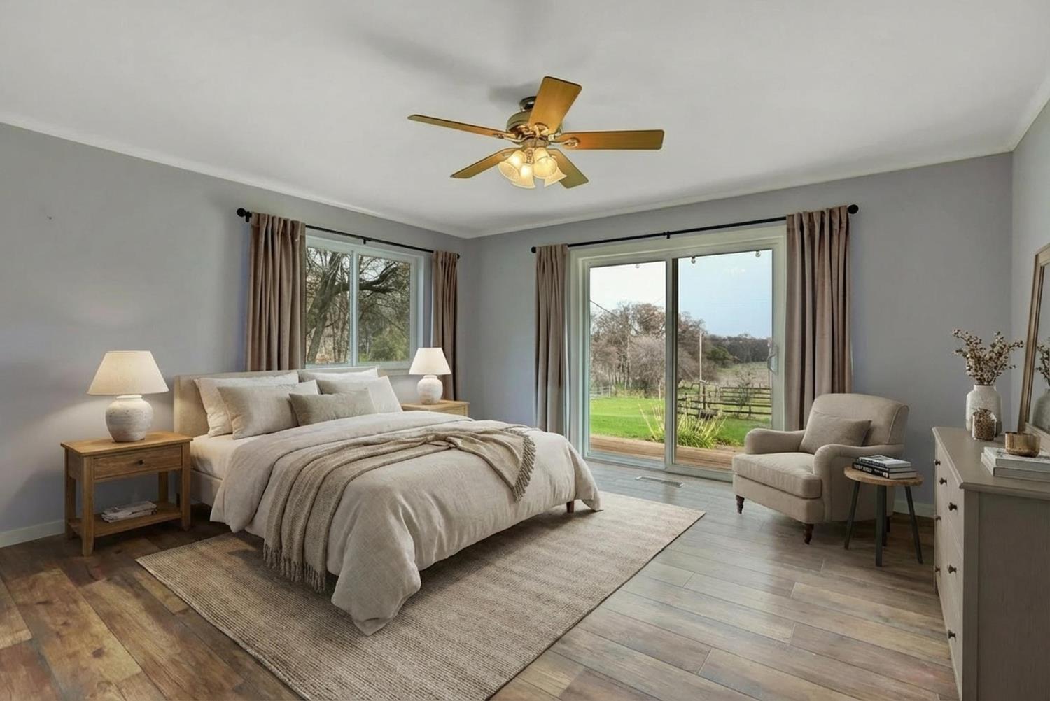 19310 John Born Road Penn Valley, CA 95946 - Photo 11 of 78 Virtually Staged primary bedroom