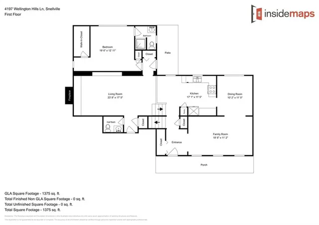 a picture of a floor plan