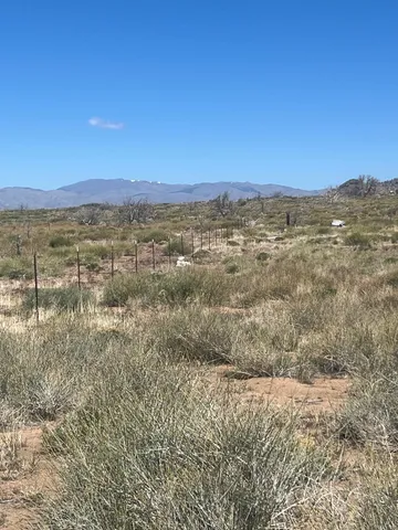 a view of city and mountain