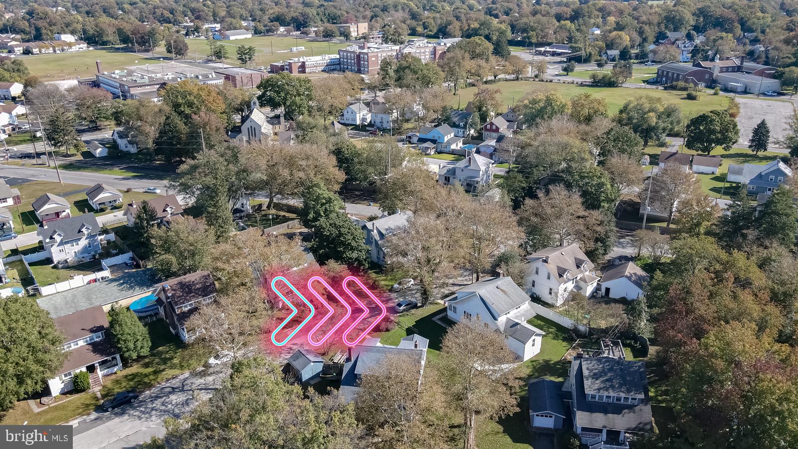 213 Garnet Street Carneys Point, NJ 08069 - Photo 35 of 39 an aerial view of residential house with outdoor space and lake view