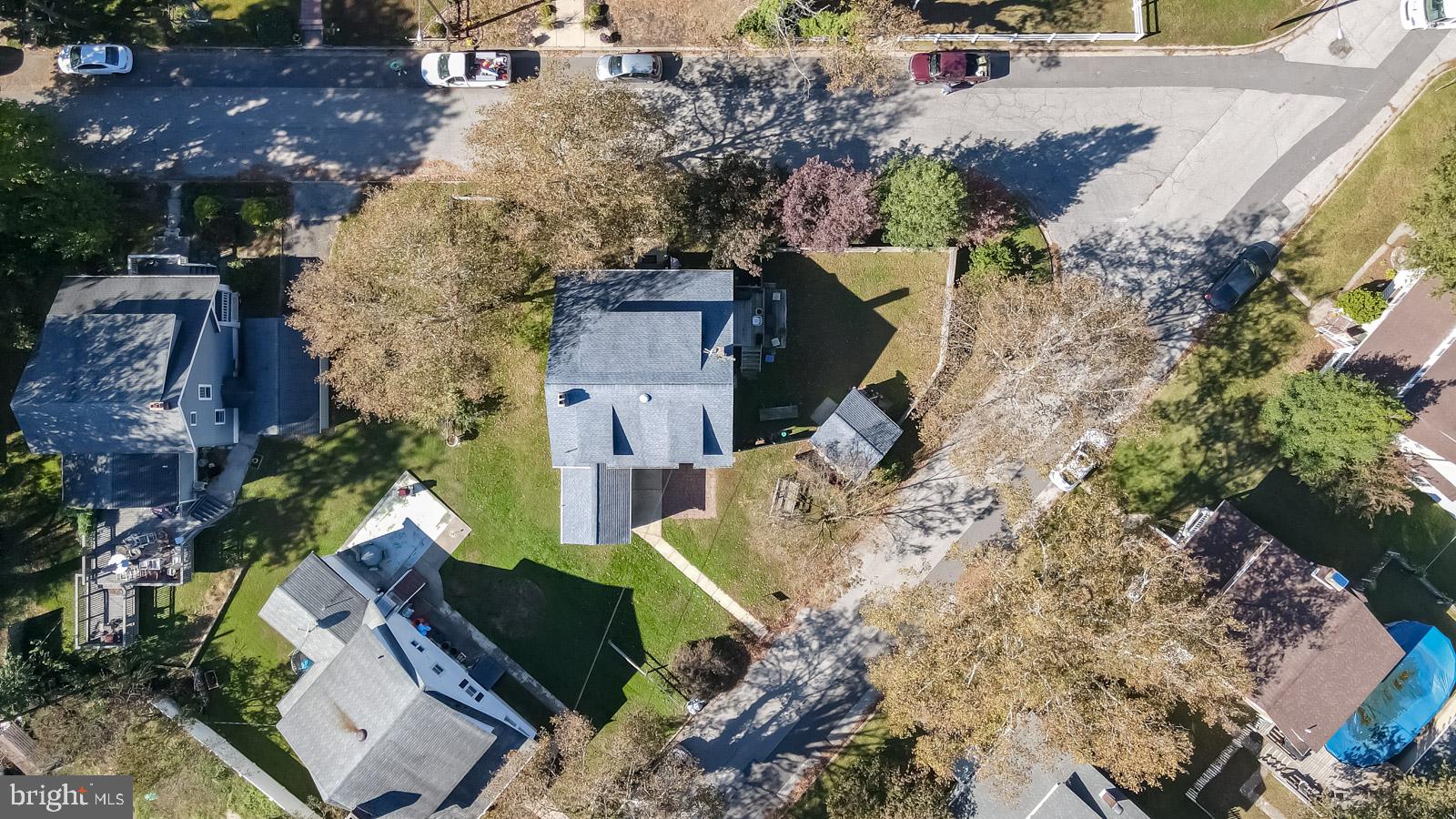 213 Garnet Street Carneys Point, NJ 08069 - Photo 36 of 39 an aerial view of a house with a yard