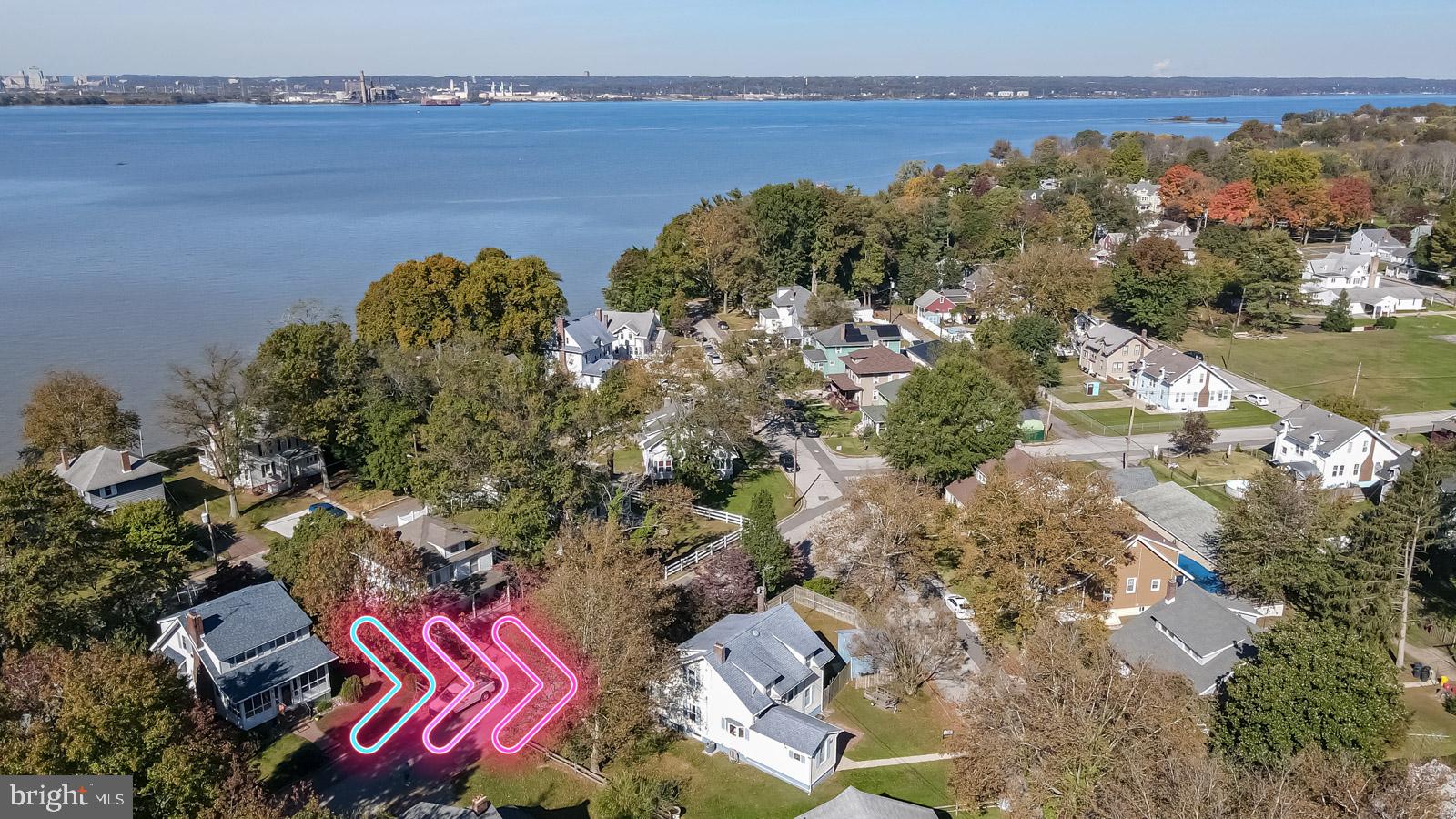 213 Garnet Street Carneys Point, NJ 08069 - Photo 37 of 39 an aerial view of houses with outdoor space