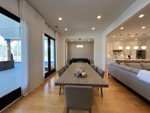 a view of a car garage