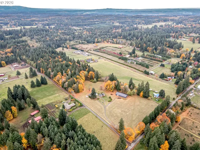 a backyard of a house