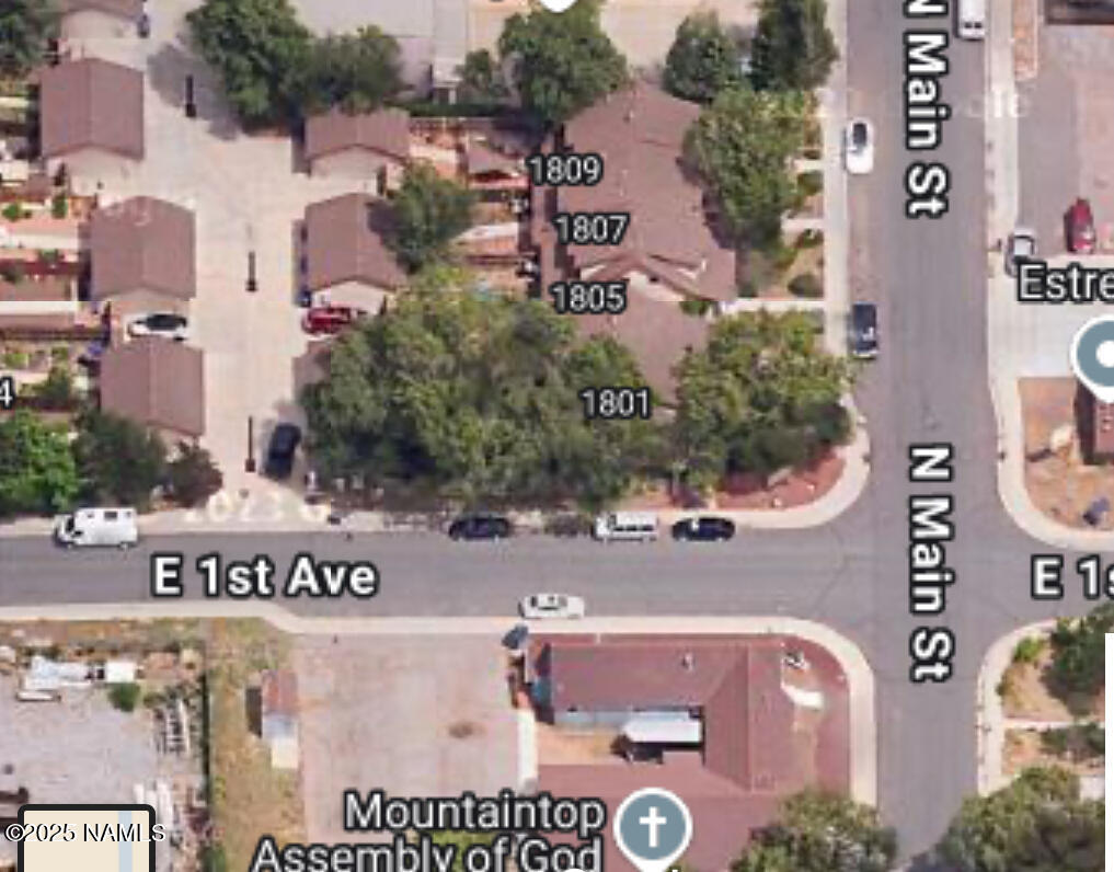 1807 North Main Street Flagstaff, AZ 86004 - Photo 2 of 26 an aerial view of a city