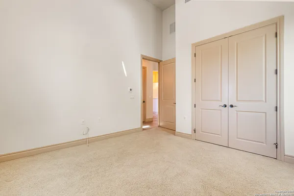 a view of front door