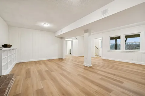 a view of storage and utility room