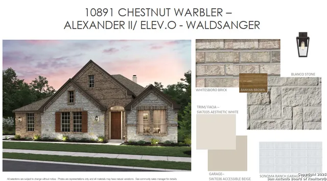 $789,990 | 10891 Chestnut Warbler, New Braunfels, TX 78132