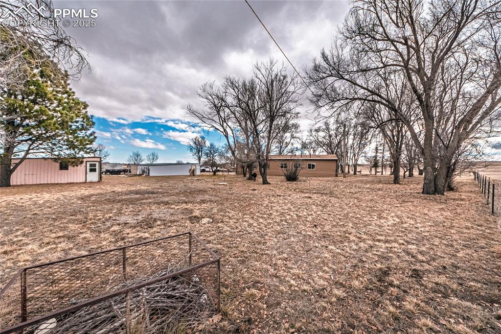 12480 Partridge Lane Peyton, CO 80831 - Photo 36 of 38 a view of a yard with a tree