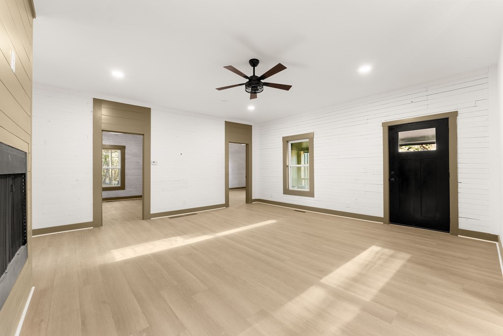 1410 Sky Lake Road Sautee Nacoochee, GA 30571 - Photo 5 of 37 a view of a livingroom with a chandelier fan
