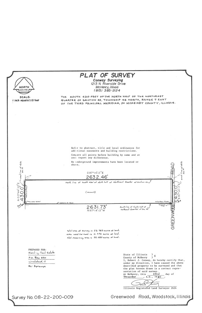 0 Greenwood Road Woodstock, IL 60098 - Photo 2 of 3