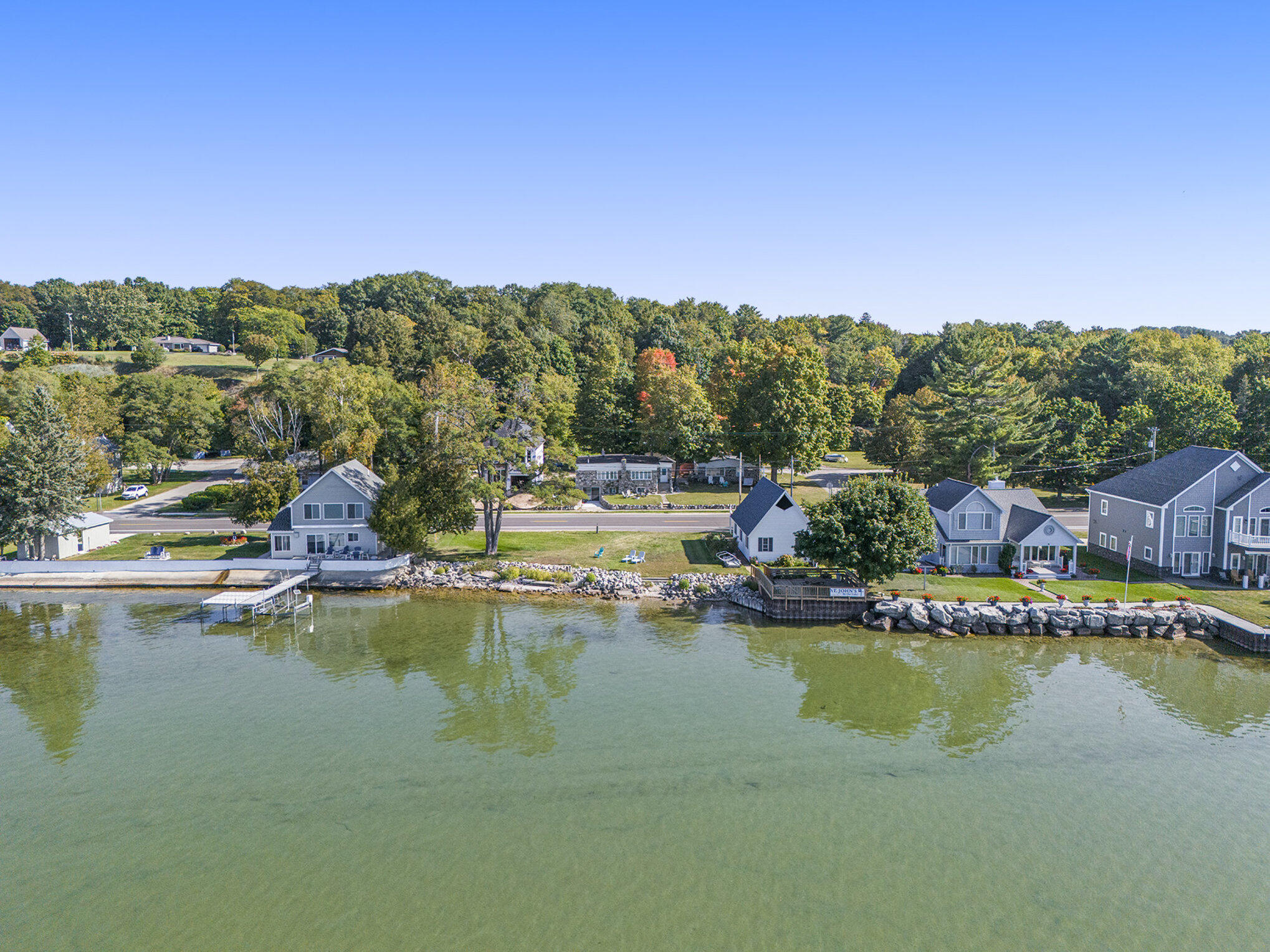 4642 Main Street Onekama, MI 49675 - Photo 44 of 61 Drone 1