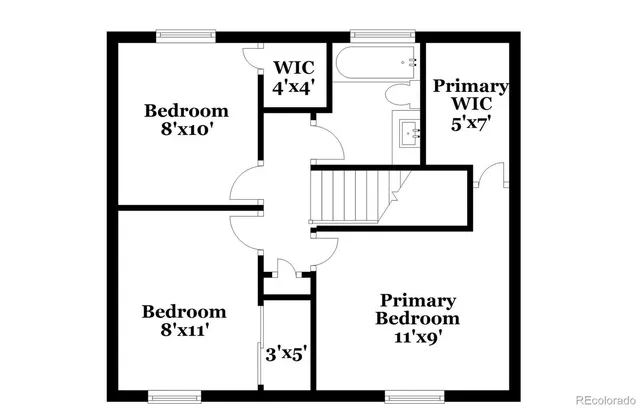 a picture of a wall with a white wall