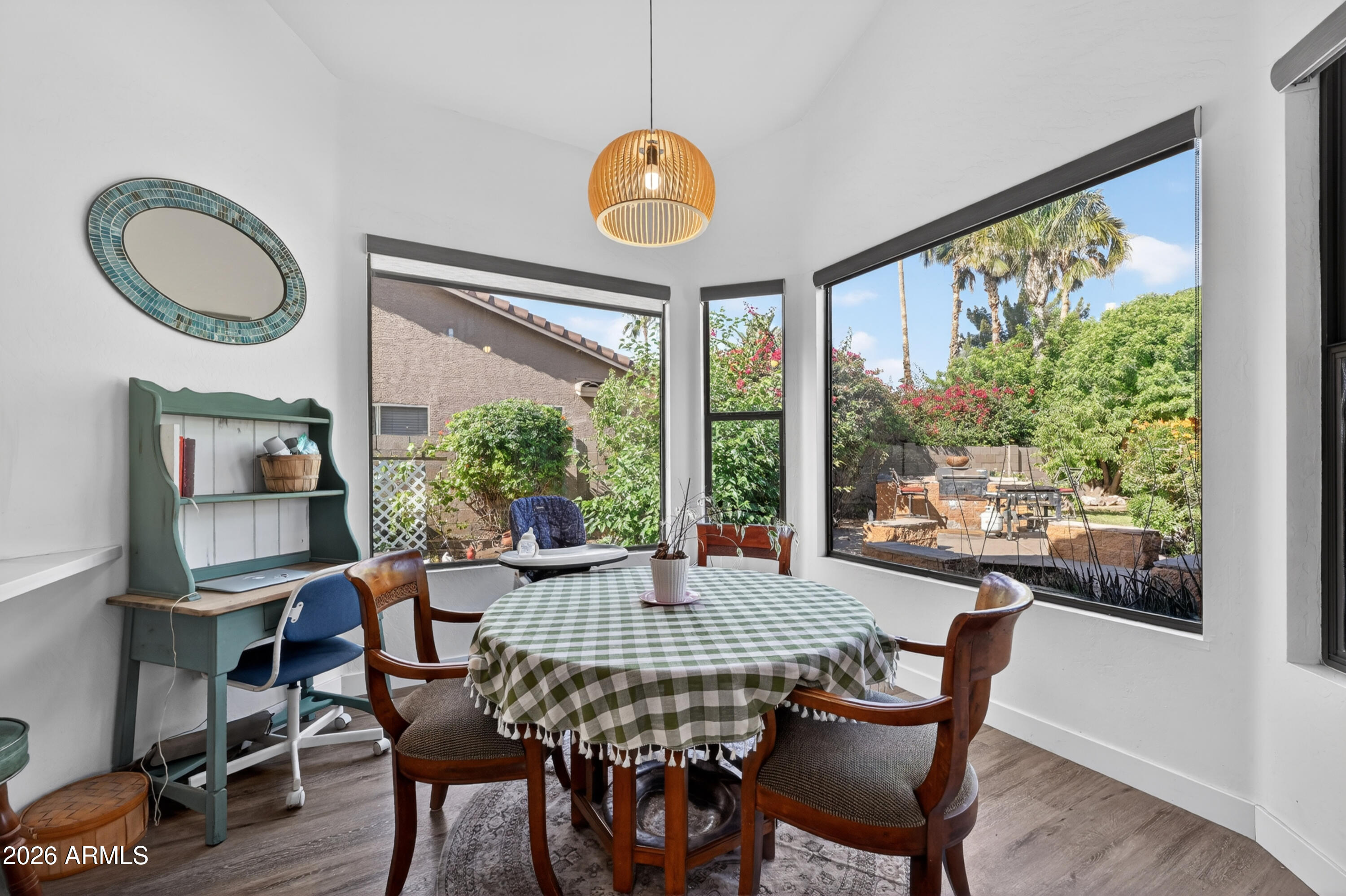 1414 South Sandstone Street Gilbert, AZ 85296 - Photo 42 of 43 a view of a dining room with furniture window and outside view
