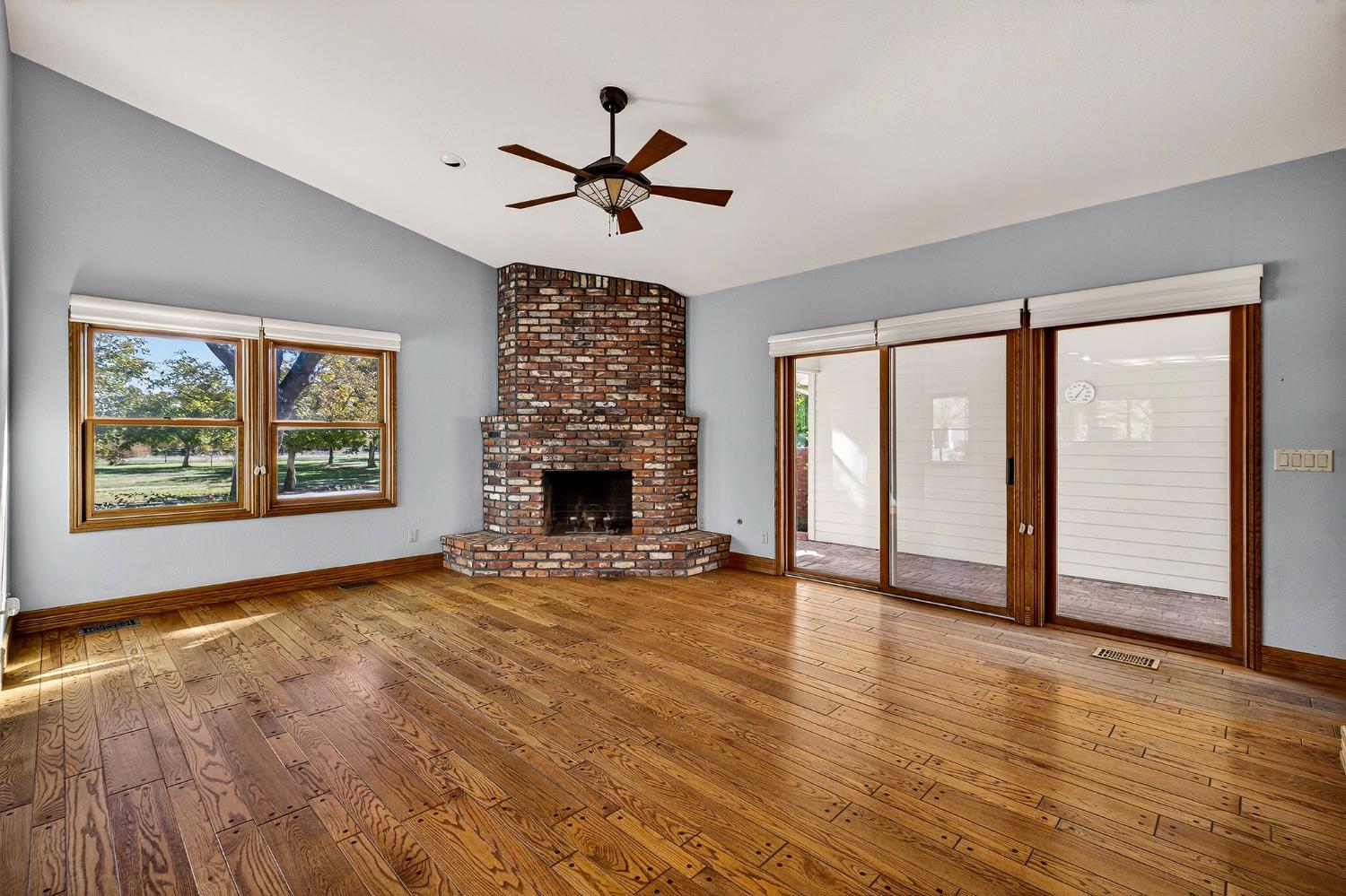 8970 South Butte Road Sutter, CA 95982 - Photo 27 of 86 a view of an empty room with window and wooden floor