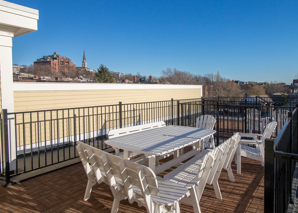 463 Rutherford Avenue, Unit 305 Boston, MA 02129 - Photo 19 of 19 a view of a patio with wooden floor