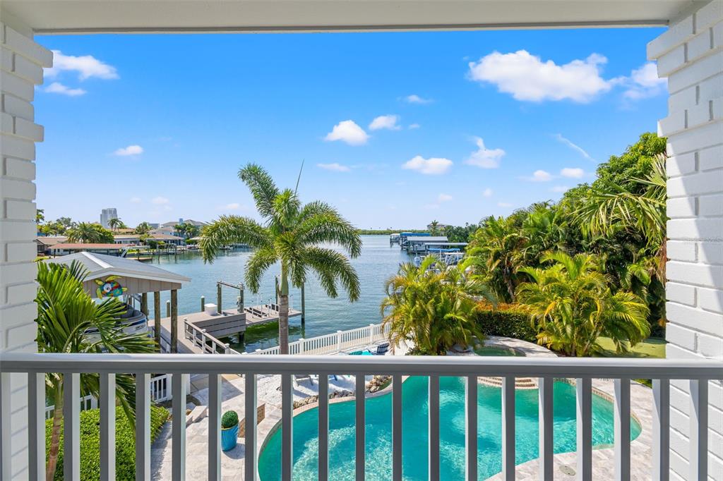 511 Windward Passage Clearwater Beach, FL 33767 - Photo 16 of 40 a view of a lake from a balcony