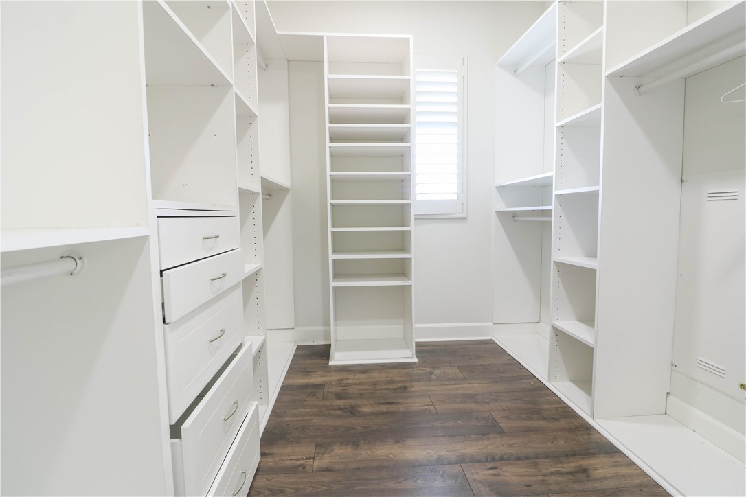 2850 North Stone Pine Glen Santa Ana, CA 92706 - Photo 26 of 45 a view of walk in closet with empty racks