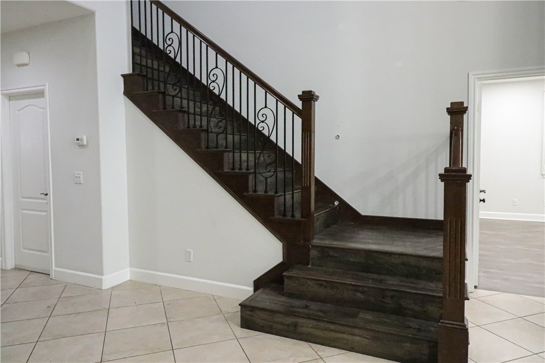 2850 North Stone Pine Glen Santa Ana, CA 92706 - Photo 44 of 45 a view of entryway and hall with wooden floor