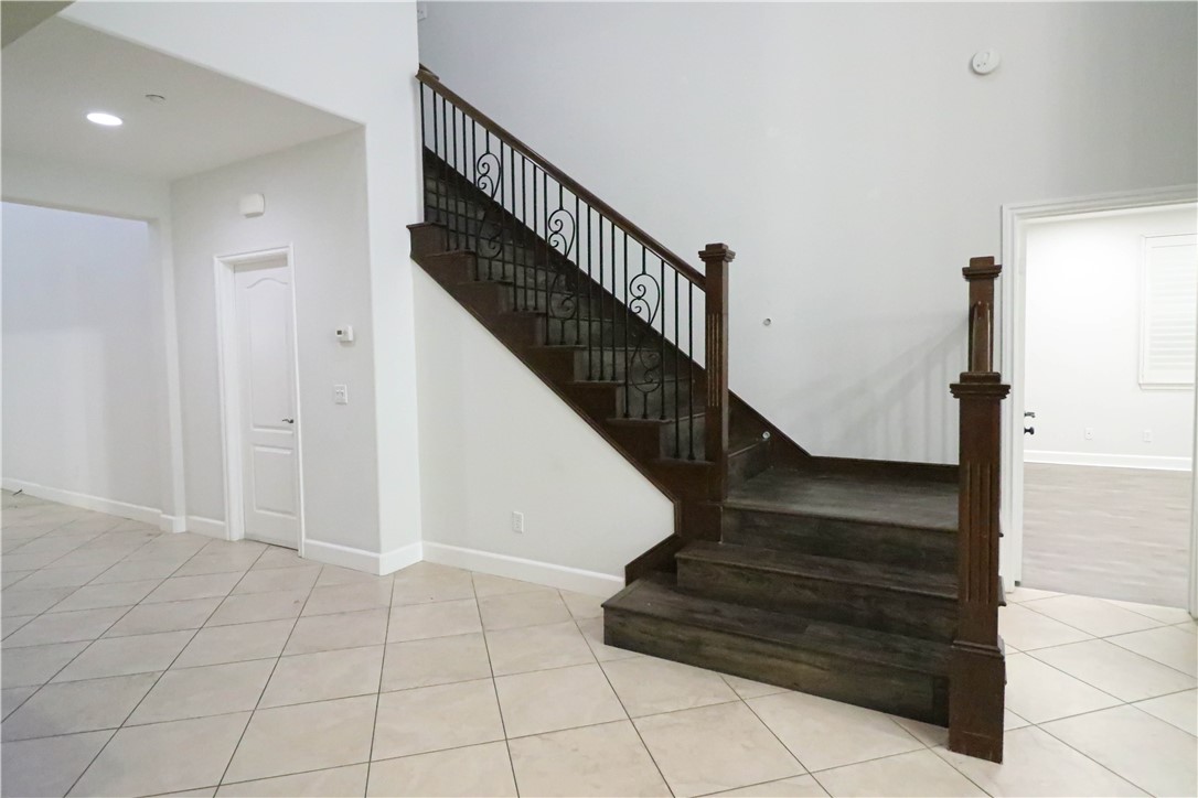 2850 North Stone Pine Glen Santa Ana, CA 92706 - Photo 45 of 45 a view of entryway and hall with wooden floor