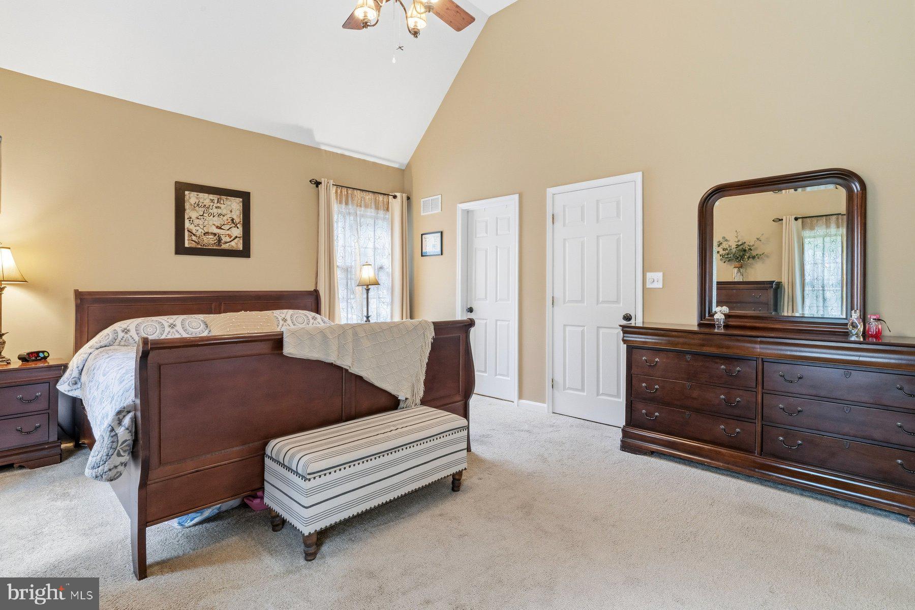 3788 Roop Road New Windsor, MD 21776 - Photo 18 of 33 Primary bedroom w/ vaulted ceiling