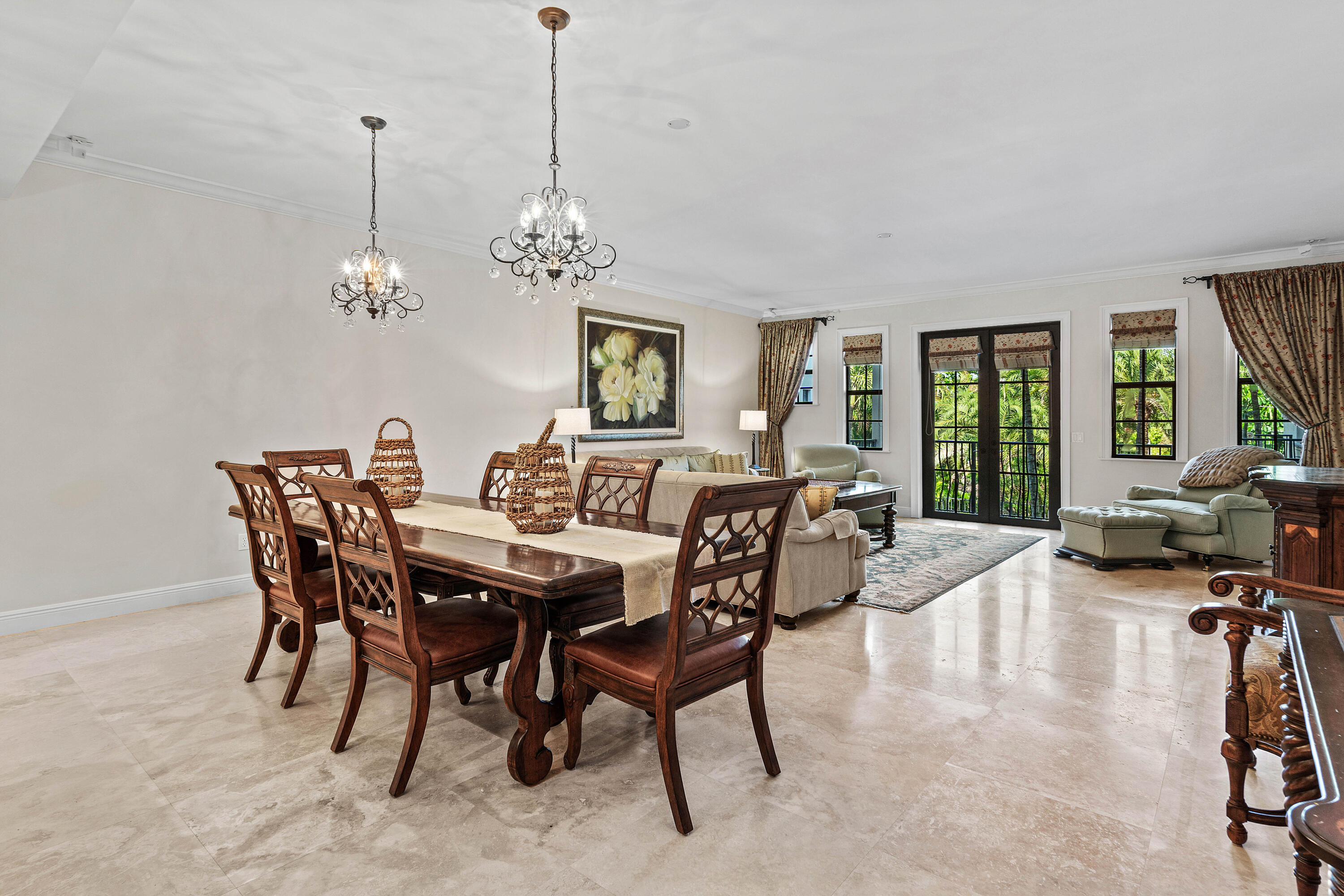 110 Gleason Street, Unit 203 Delray Beach, FL 33483 - Photo 6 of 25 a view of a dining room with furniture window and outside view