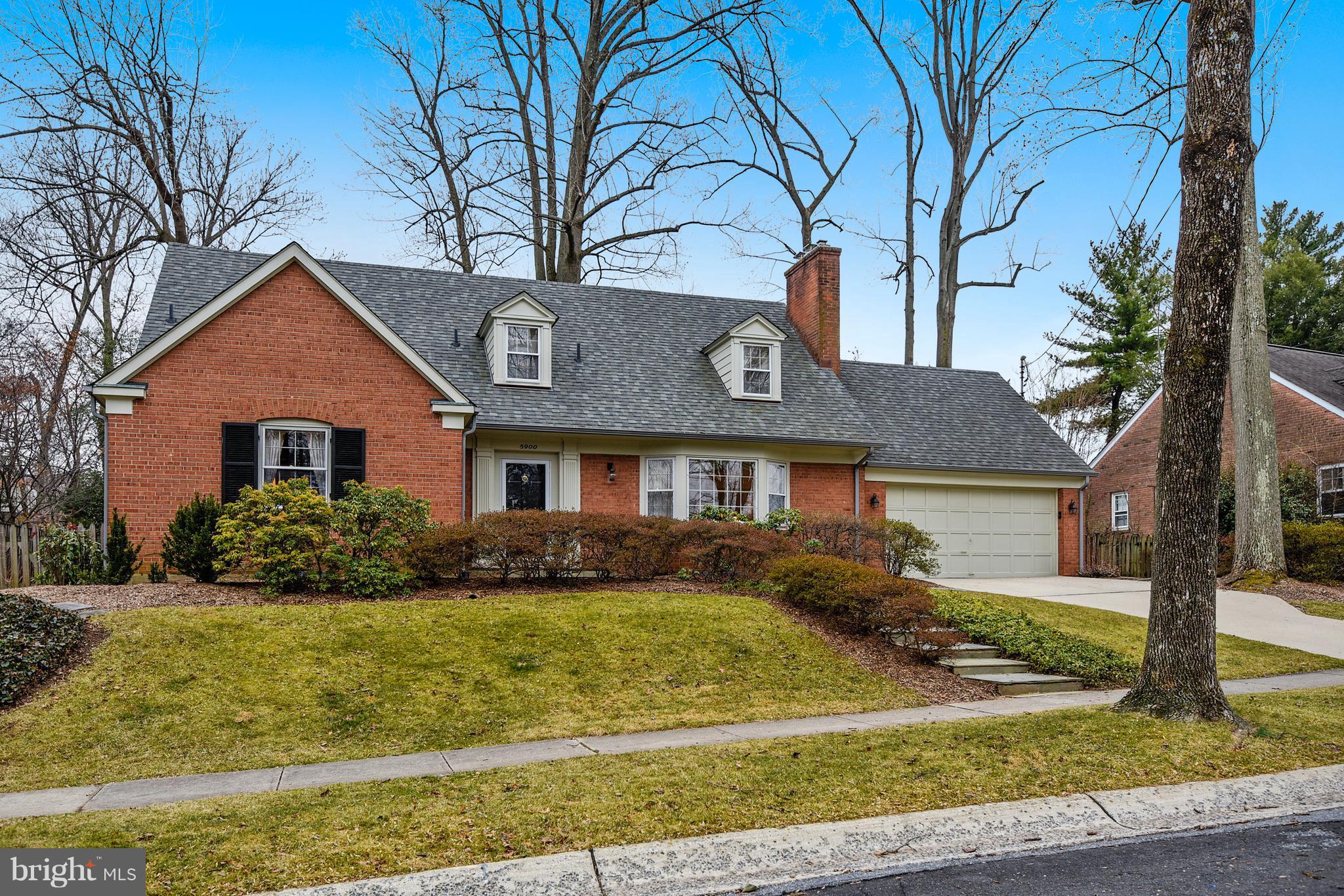 5900 Overlea Road Bethesda, MD 20816 - Photo 1 of 30 Gorgeous Sumner colonial w/2-car lvl entry garage