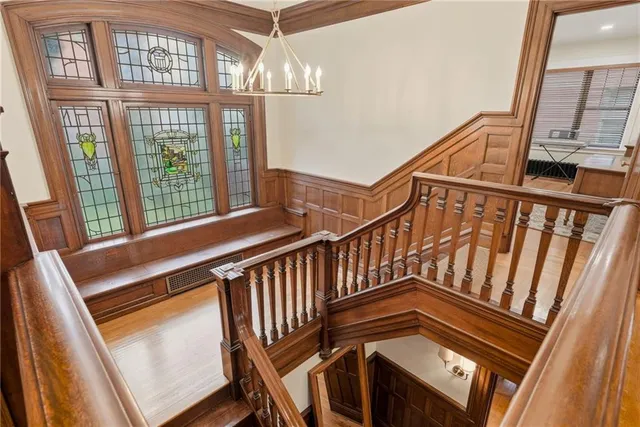 a view of an entryway