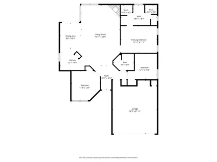 a picture of a bench in room