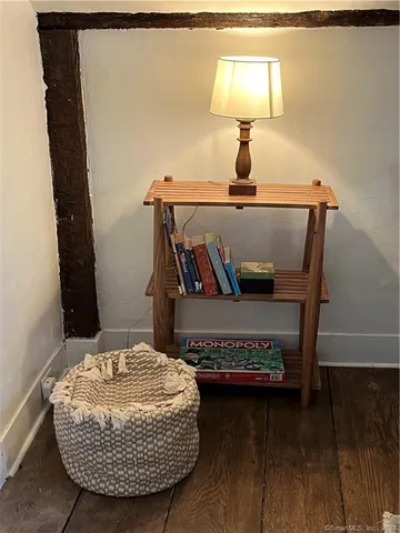 a room with a table