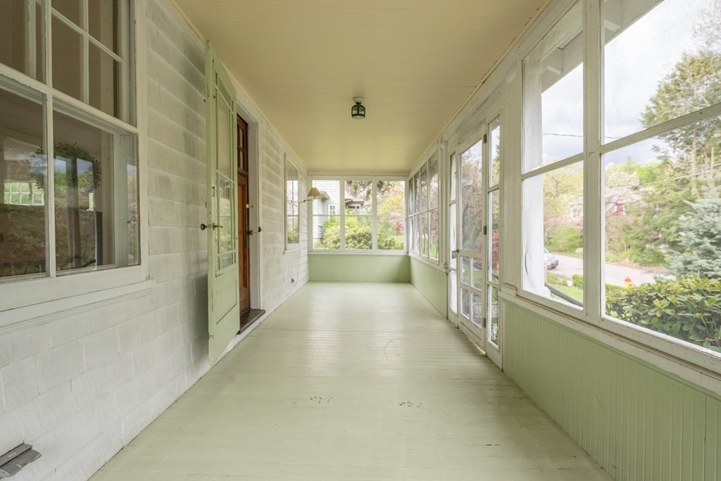 34 Brook Road Sharon, MA 02067 - Photo 17 of 19 a view of hallway with a large window