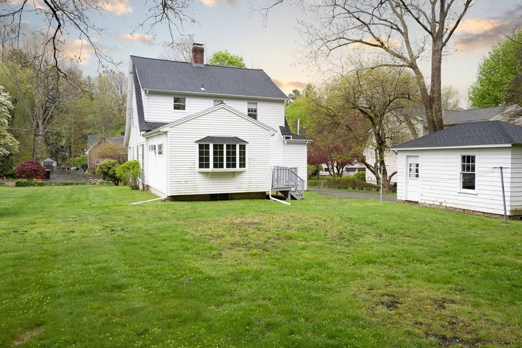 34 Brook Road Sharon, MA 02067 - Photo 18 of 19 a view of a house with a yard
