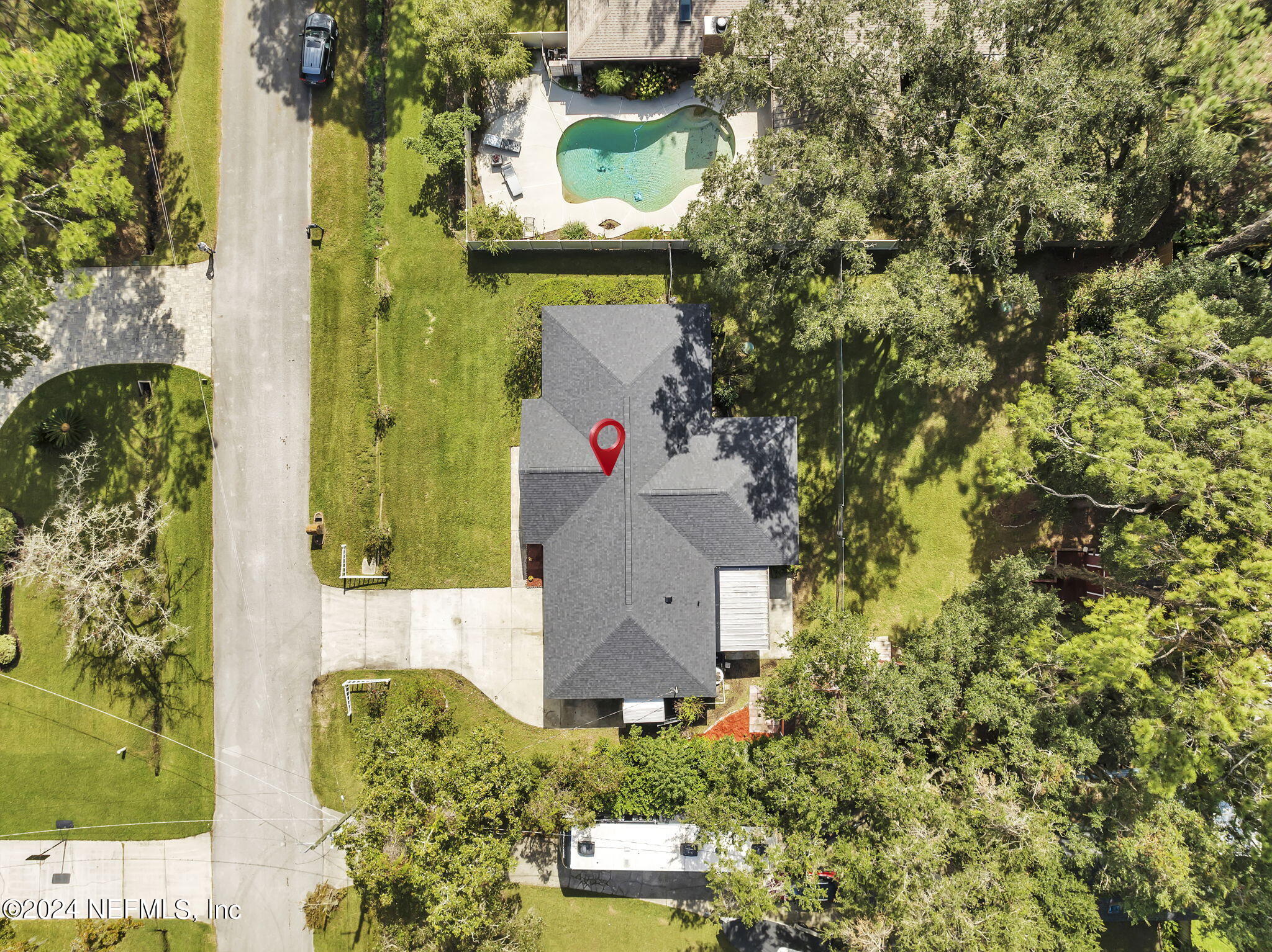 960 Grape Lane St. Johns, FL 32259 - Photo 40 of 46 an aerial view of a house