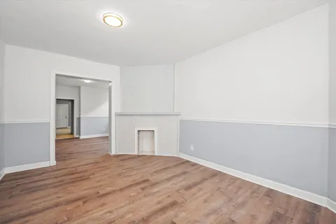 wooden floor in an empty room
