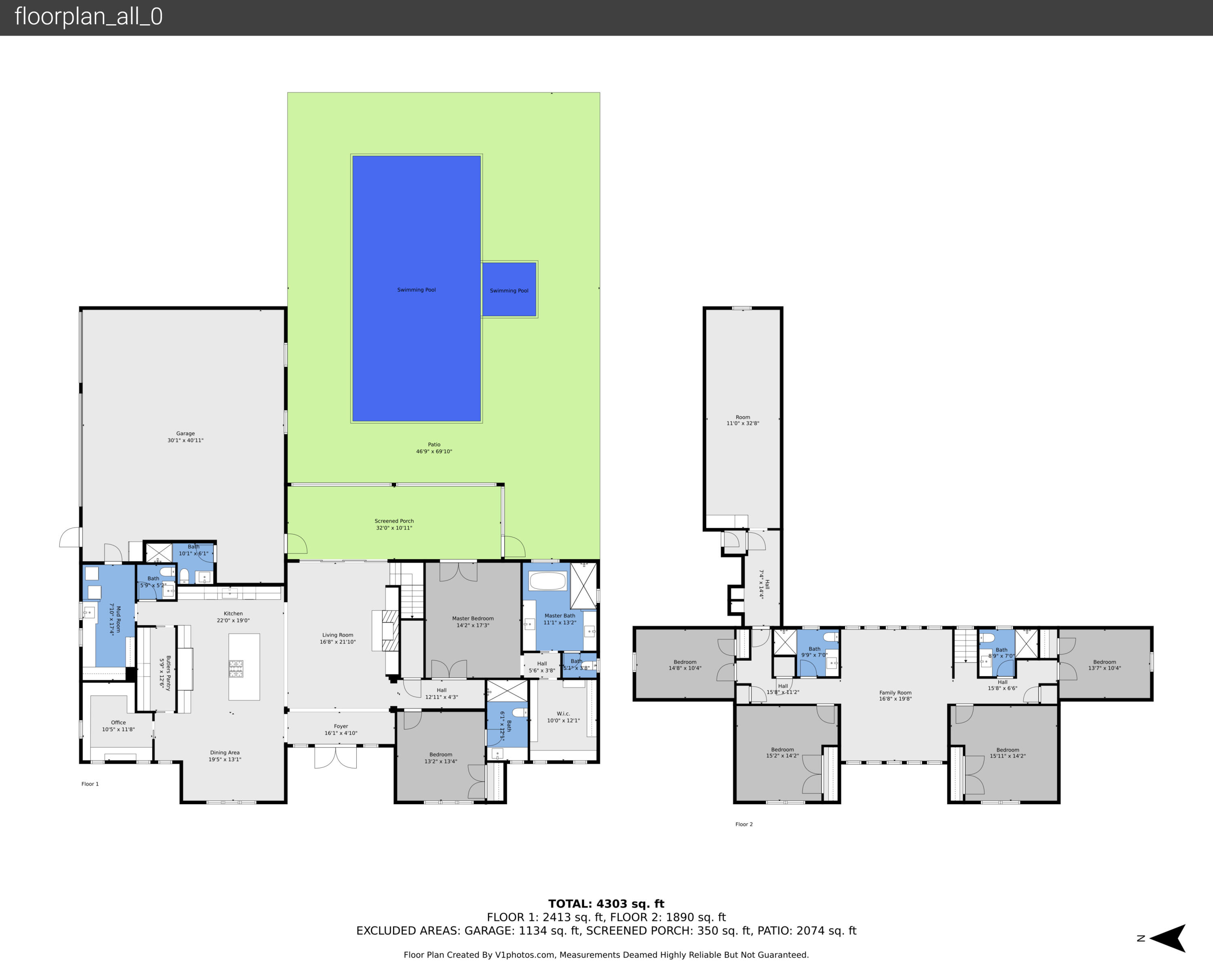7660 Bold Lad Road Palm Beach Gardens, FL 33418 - Photo 68 of 68 FLOOR PLAN