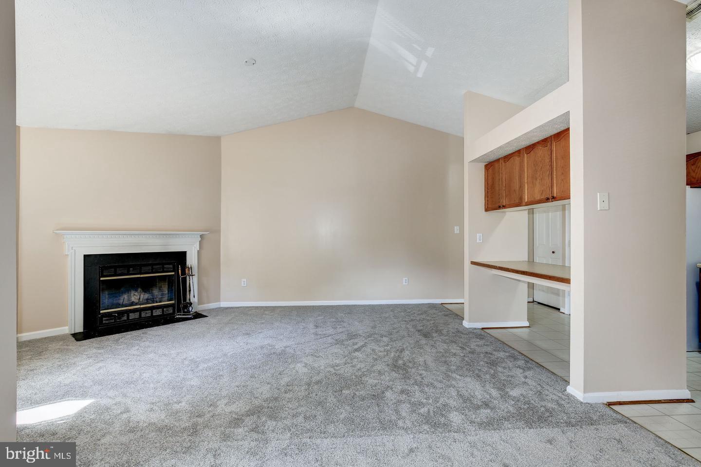 2106 Whitehall Road, Unit 2D Frederick, MD 21702 - Photo 8 of 33 a view of an empty room with a fireplace