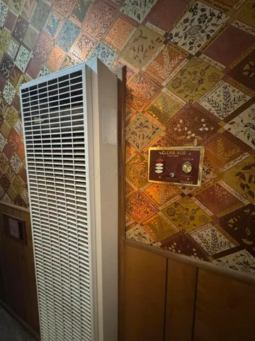 a view of a door of the house