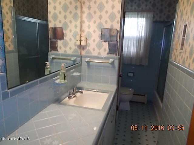 1921 Pauls Path Road Kinston, NC 28504 - Photo 5 of 10 Hall bathroom