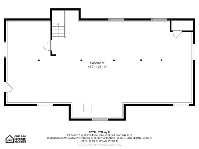 a picture of a hallway