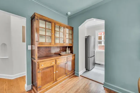 a view of empty room