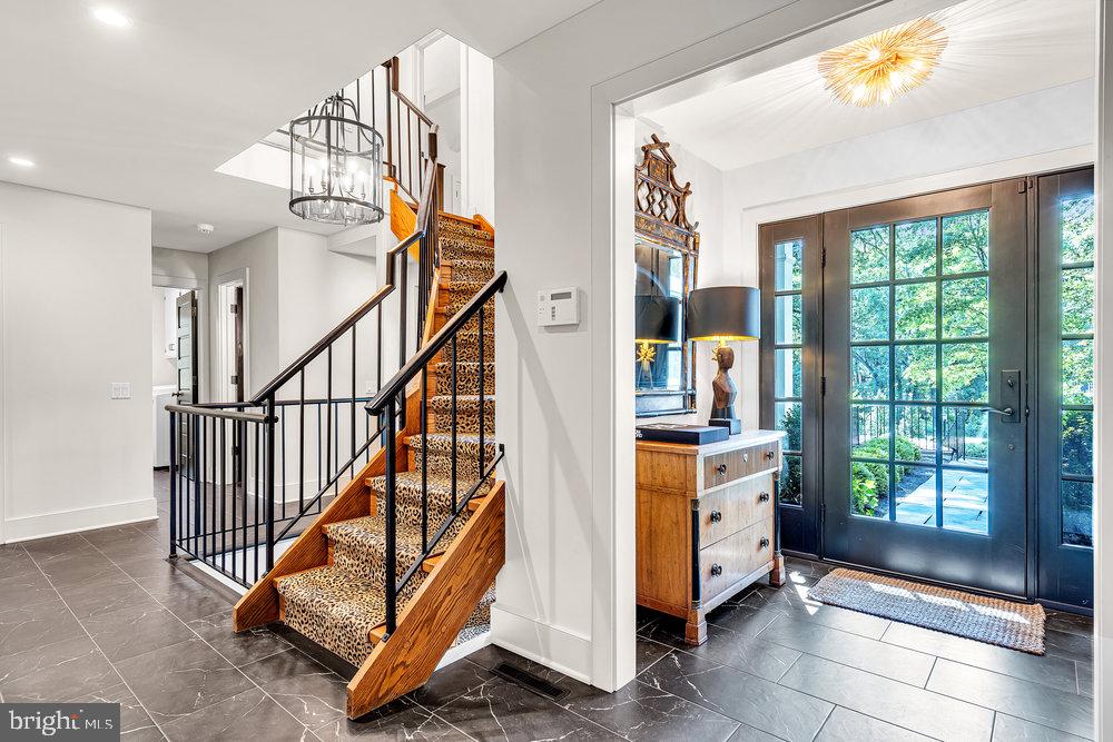 176 Rolling Hill Road Skillman, NJ 08558 - Photo 5 of 44 Inviting entryway with stylish staircase.